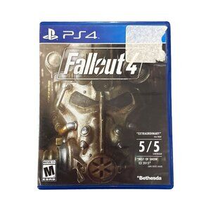 Fallout 4 For PS4 Complete In Case With Disk & Vault Dwellers Survival Guide